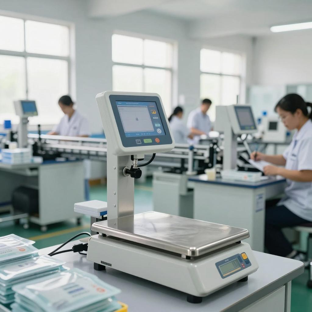 善安检重秤在面膜行业的应用