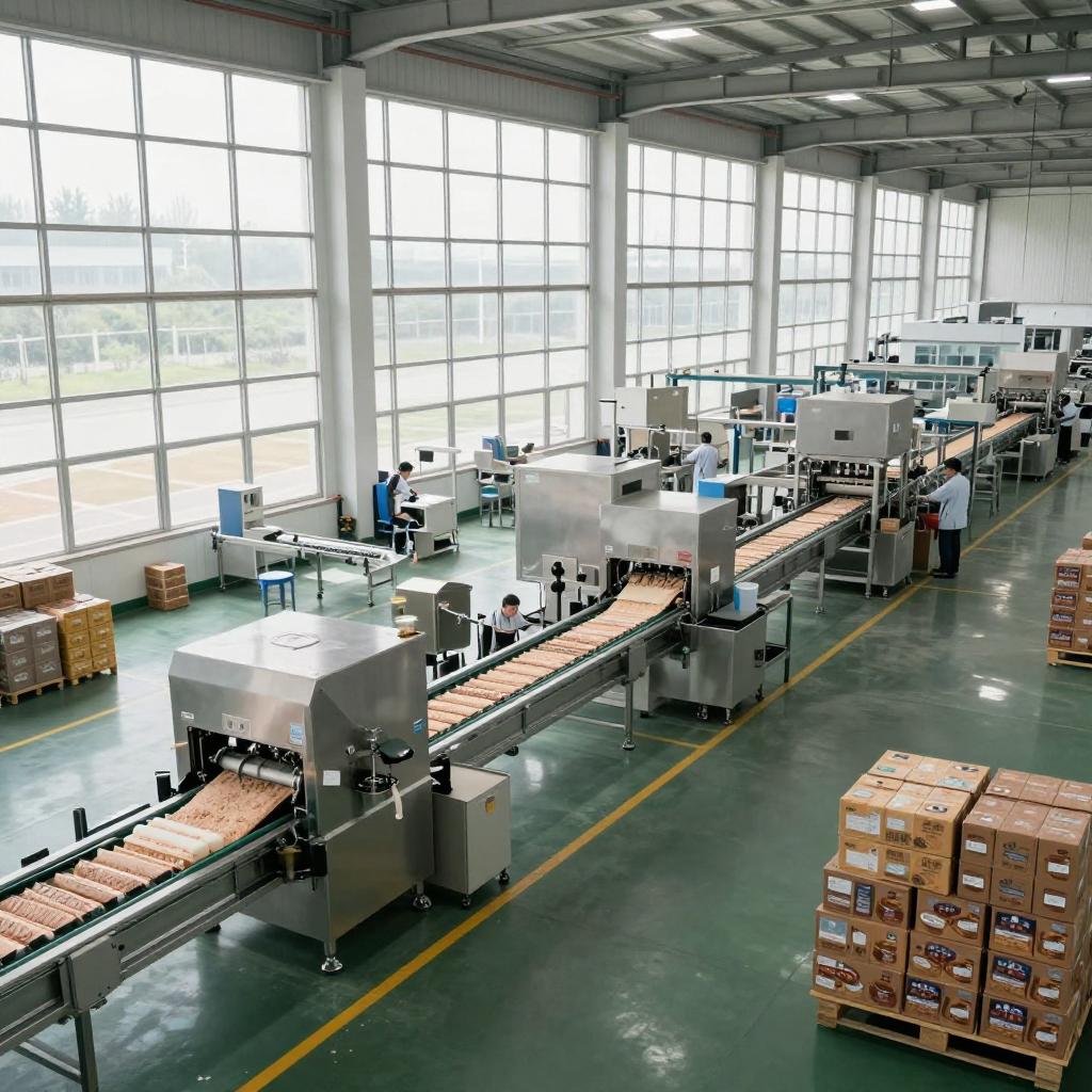 为什么食品生产线都需要一台在线称重机