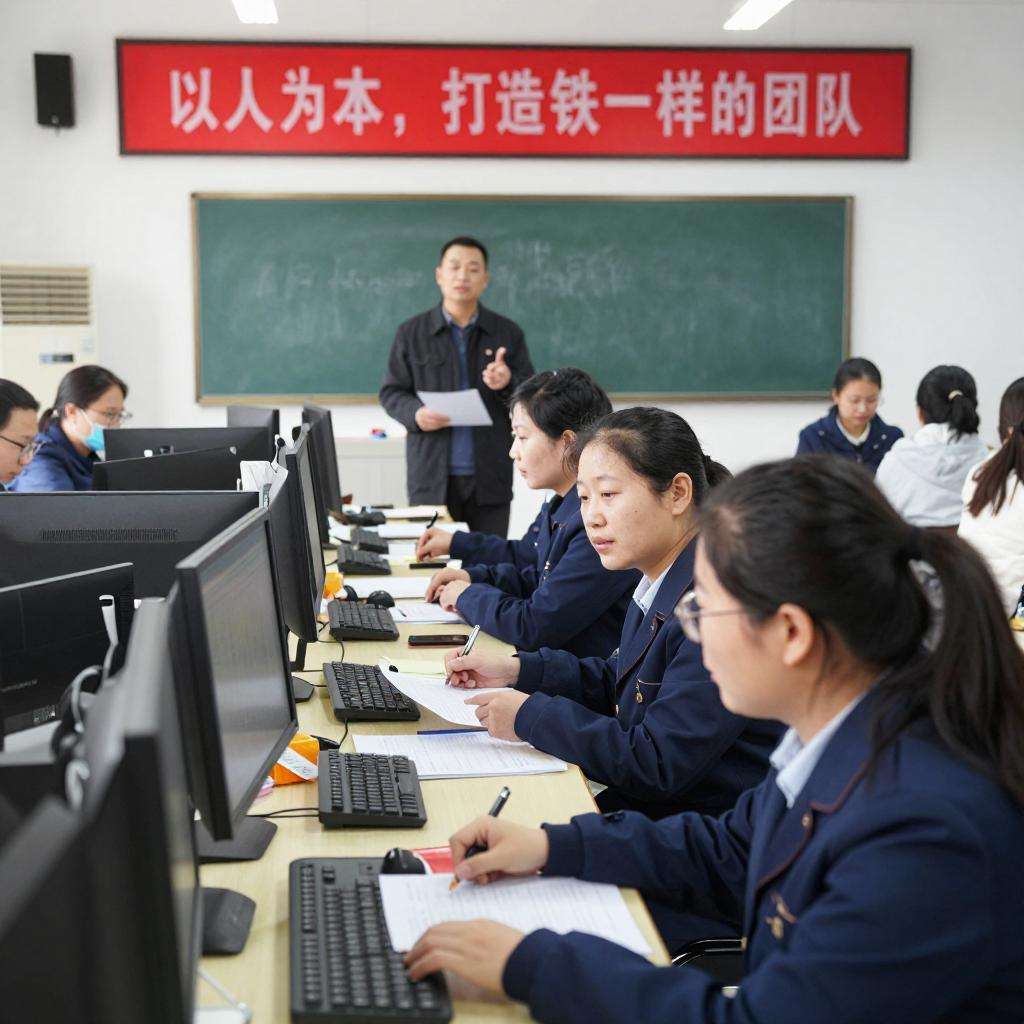 2018年度职工培训会议 以人为本打造铁一样的团队 2018年度职工培训会议 以人为本打造铁一样的团队第一张图