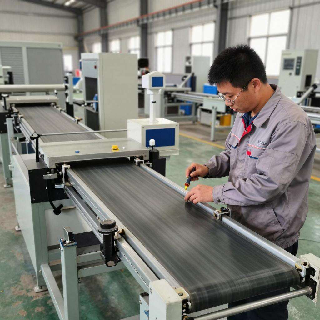 如何正确安装和调整重量选别秤传输带