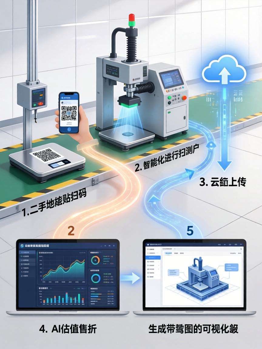 二手称重设备市场规范太难？智能估值检测一体化作业，扎实实施让成交率提升215%第三张图