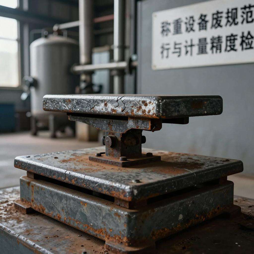 称重设备报废规范执行与计量精度检测评估一体化作业：202