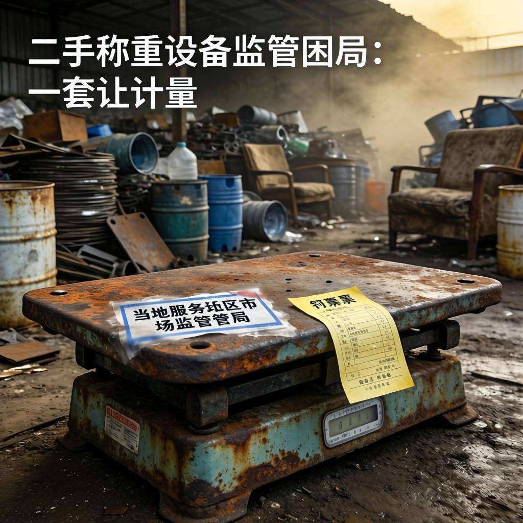 二手称重设备监管困局：一套让计量精度认证真正落地的一体化方案