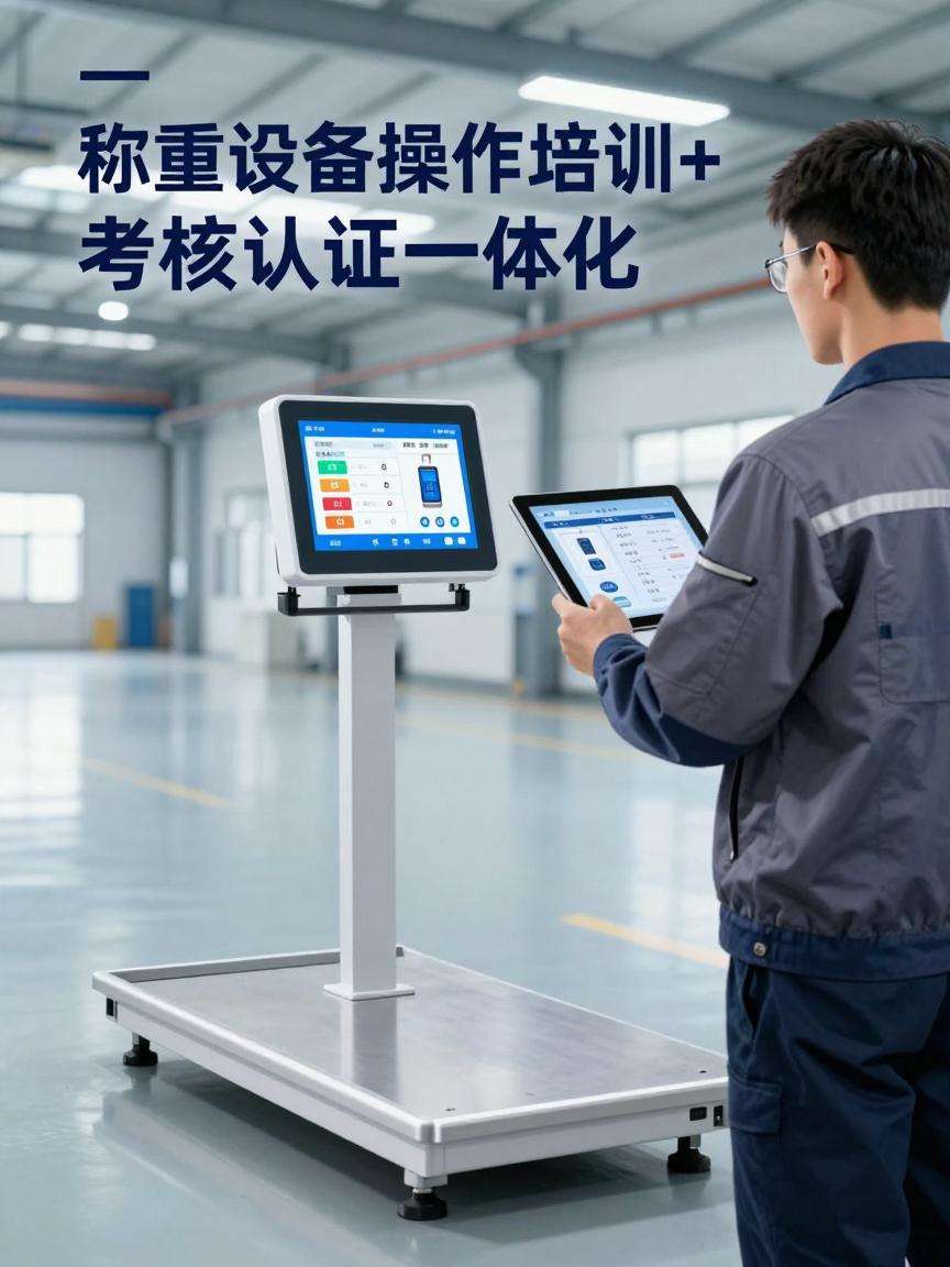 称重设备操作培训+考核认证一体化作业，3天拿证不是梦