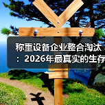 称重设备企业整合淘汰：2026年最真实的生存指南（图1）