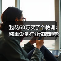 我花60万买了个教训：称重设备行业洗牌趋势下的生存法则（图1）