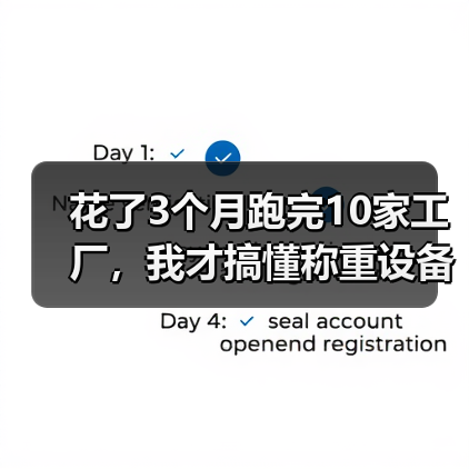 花了3个月跑完10家工厂，我才搞懂称重设备行业合规整治到底在查什么（图2）