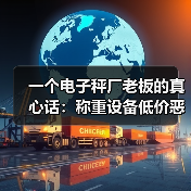 一个电子秤厂老板的真心话：称重设备低价恶性竞争整治，再拖下去大家都得死（图1）