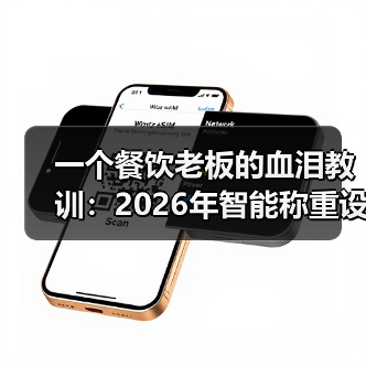 一个餐饮老板的血泪教训：2026年智能称重设备行业前瞻（图3）