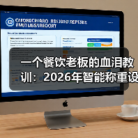 一个餐饮老板的血泪教训：2026年智能称重设备行业前瞻（图2）