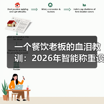 一个餐饮老板的血泪教训：2026年智能称重设备行业前瞻（图1）