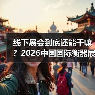 线下展会到底还能干嘛？2026中国国际衡器展（图4）