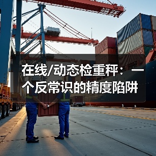 在线/动态检重秤：一个反常识的精度陷阱