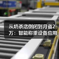 从奶茶店倒闭到月省2万:智能称重设备应用场景真实盘点(图4) 从奶茶店倒闭到月省2万:智能称重设备应用场景真实盘点(图4)
