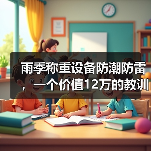 雨季称重设备防潮防雷，一个价值12万的教训