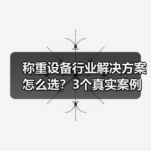 称重设备行业解决方案怎么选?3个真实案例告诉你别踩坑(图2) 称重设备行业解决方案怎么选?3个真实案例告诉你别踩坑(图2)