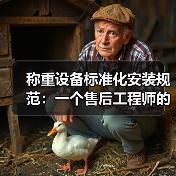 称重设备标准化安装规范:一个售后工程师的血泪教训(图3) 称重设备标准化安装规范:一个售后工程师的血泪教训(图3)