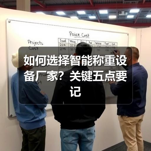 如何选择智能称重设备厂家?关键五点要记牢(图1) 如何选择智能称重设备厂家?关键五点要记牢
