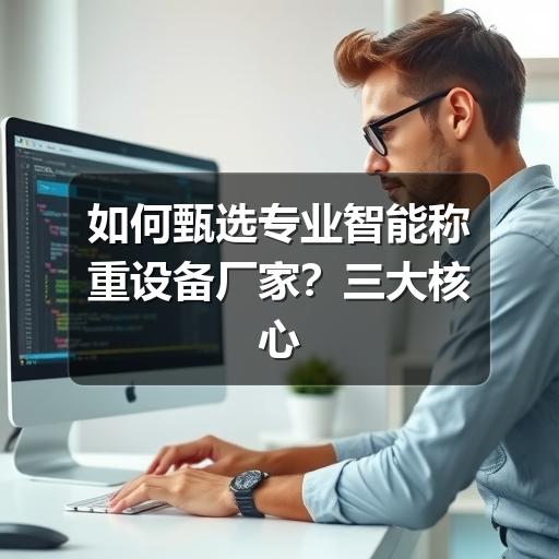 如何甄选专业智能称重设备厂家?三大核心指标助你避坑(图2) 如何甄选专业智能称重设备厂家?三大核心指标助你避坑