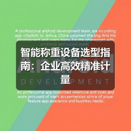 智能称重设备选型指南:企业高效精准计量的关键(图2) 智能称重设备选型指南:企业高效精准计量的关键