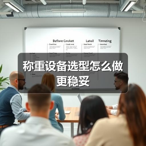 称重设备选型怎么做更稳妥(图3) 称重设备选型怎么做更稳妥