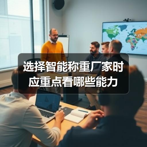 选择智能称重厂家时应重点看哪些能力
