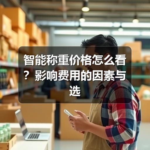 智能称重价格怎么看?影响费用的因素与选型建议(图3) 智能称重价格怎么看?影响费用的因素与选型建议
