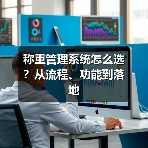 称重管理系统怎么选?从流程、功能到落地要点的实用指南(图3) 称重管理系统怎么选?从流程、功能到落地要点的实用指南
