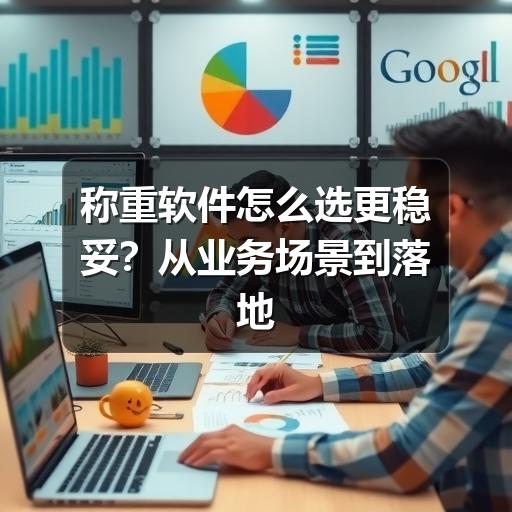 称重软件怎么选更稳妥?从业务场景到落地维护的实用指南(图3) 称重软件怎么选更稳妥?从业务场景到落地维护的实用指南