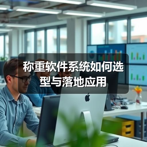 称重软件系统如何选型与落地应用(图1) 称重软件系统如何选型与落地应用