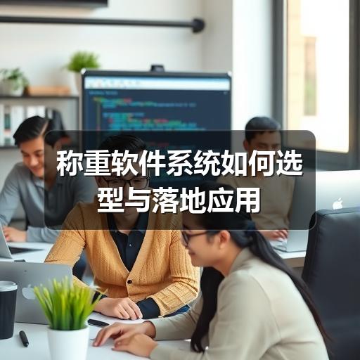 称重软件系统如何选型与落地应用(图3) 称重软件系统如何选型与落地应用