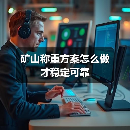 矿山称重方案怎么做才稳定可靠