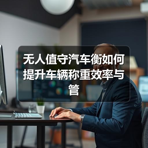 无人值守汽车衡如何提升车辆称重效率与管理准确性(图1) 无人值守汽车衡如何提升车辆称重效率与管理准确性
