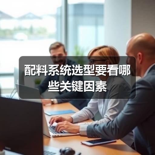 配料系统选型要看哪些关键因素
