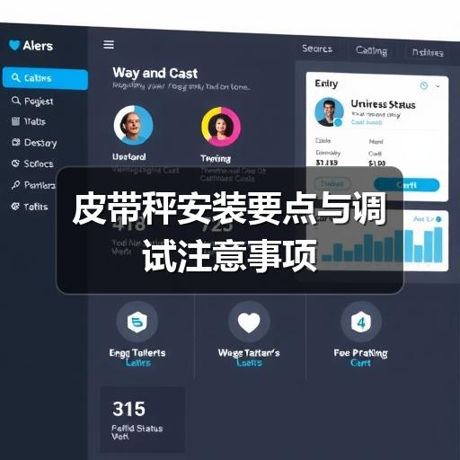 皮带秤安装要点与调试注意事项(图1) 皮带秤安装要点与调试注意事项