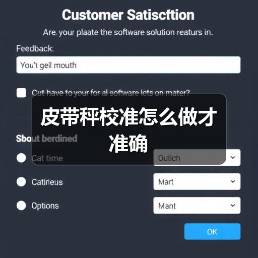 皮带秤校准怎么做才准确(图2) 皮带秤校准怎么做才准确
