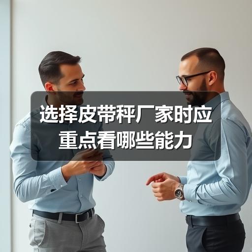 选择皮带秤厂家时应重点看哪些能力(图3) 选择皮带秤厂家时应重点看哪些能力