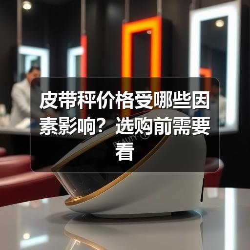 皮带秤价格受哪些因素影响？选购前需要看懂的成本构成