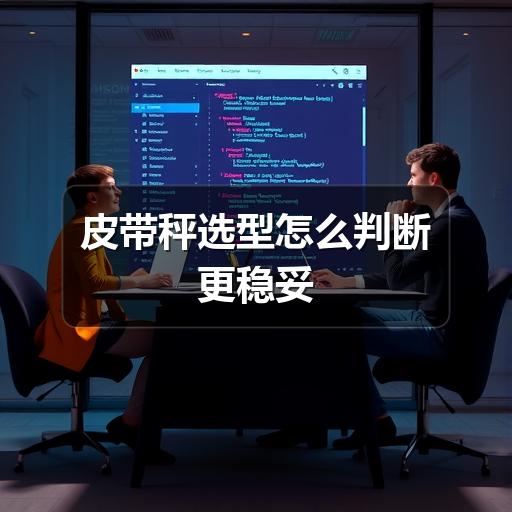 皮带秤选型怎么判断更稳妥