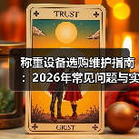 称重设备选购维护指南:2026年常见问题与实用解析(图2) 称重设备选购维护指南:2026年常见问题与实用解析(图2)