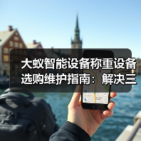 大蚁智能设备称重设备选购维护指南：解决三大常见问题