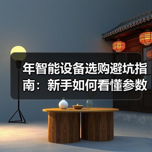 年智能设备选购避坑指南：新手如何看懂参数不花冤枉钱