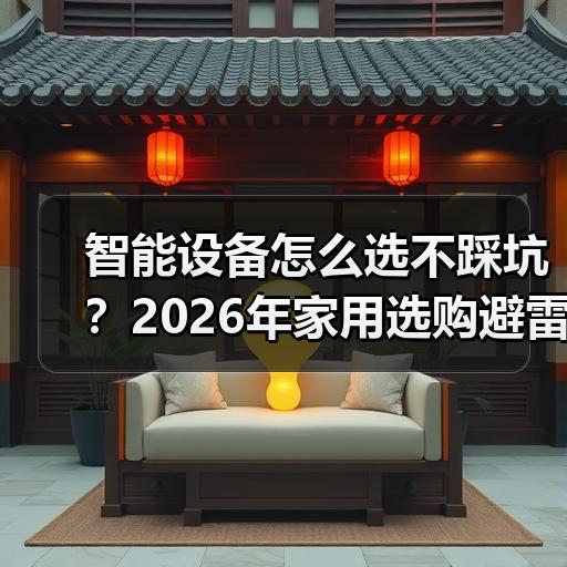 智能设备怎么选不踩坑？2026年家用选购避雷指南