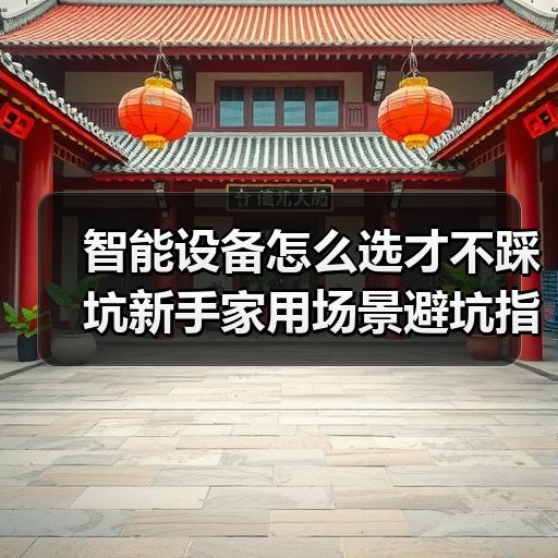 智能设备怎么选才不踩坑新手家用场景避坑指南