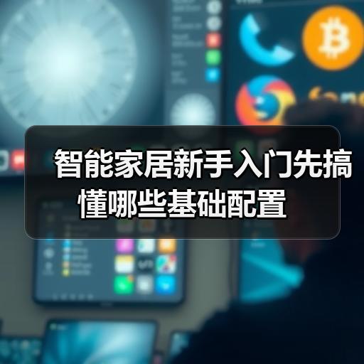 智能家居新手入门先搞懂哪些基础配置