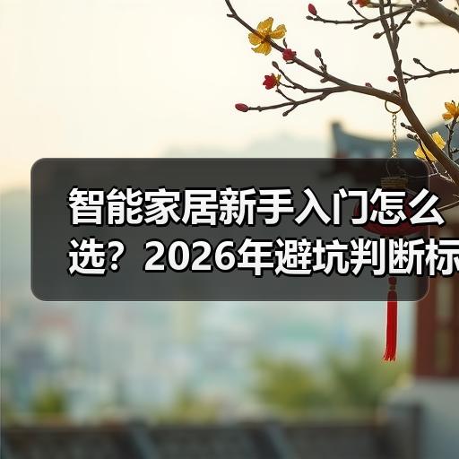 智能家居新手入门怎么选？2026年避坑判断标准与预算分配