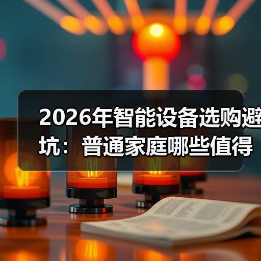 2026年智能设备选购避坑：普通家庭哪些值得买哪些是智商