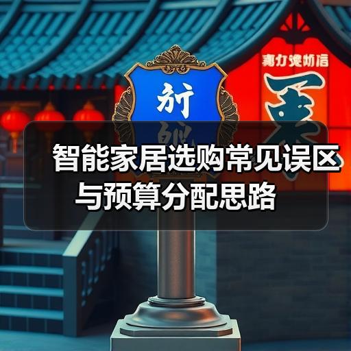 智能家居选购常见误区与预算分配思路