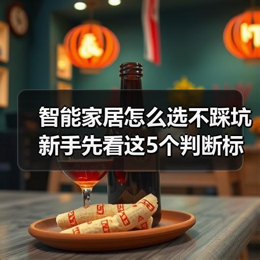 智能家居怎么选不踩坑 新手先看这5个判断标准