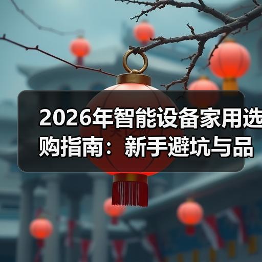 2026年智能设备家用选购指南：新手避坑与品牌对比要点